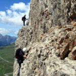 Carlo, Maria sul traverso della via Jahn Carlo, Maria sul traverso della via Jahn