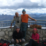 Sulla terrazza del Pordoi (Attilio, Carlo Donde, Maria, Francesco e Serafino) Sulla terrazza del Pordoi (Attilio, Carlo Donde, Maria, Francesco e Serafino)