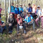 Da sinistra Ilaria, Deborah, Mario, Andrea, Enrico, Luca, Carlo, Assunta. In basso da sinistra Antonio, Silvia, Marygrace, Mariangela, Beppe.